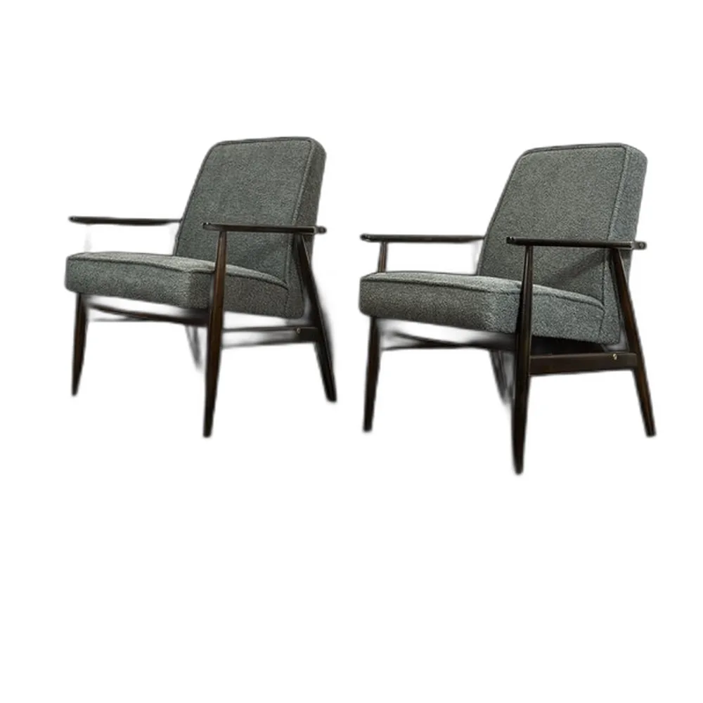 Vintage Sessel von H. Lis, Polen, 1960er, 2er Set