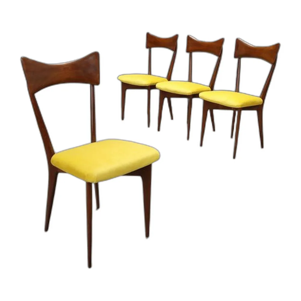 Vintage Stühle, 1950er-1960er, 4er Set