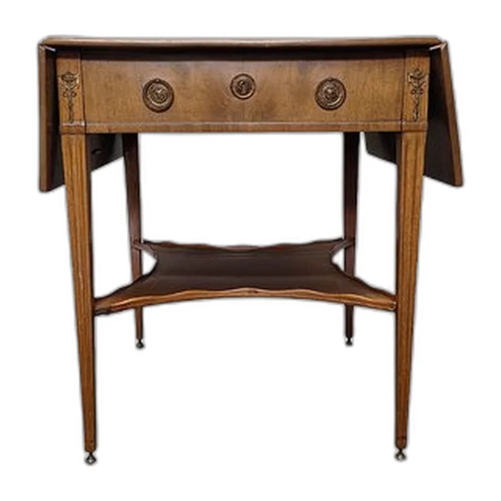 Antiker niederländischer Pembroke Tisch, 1700er