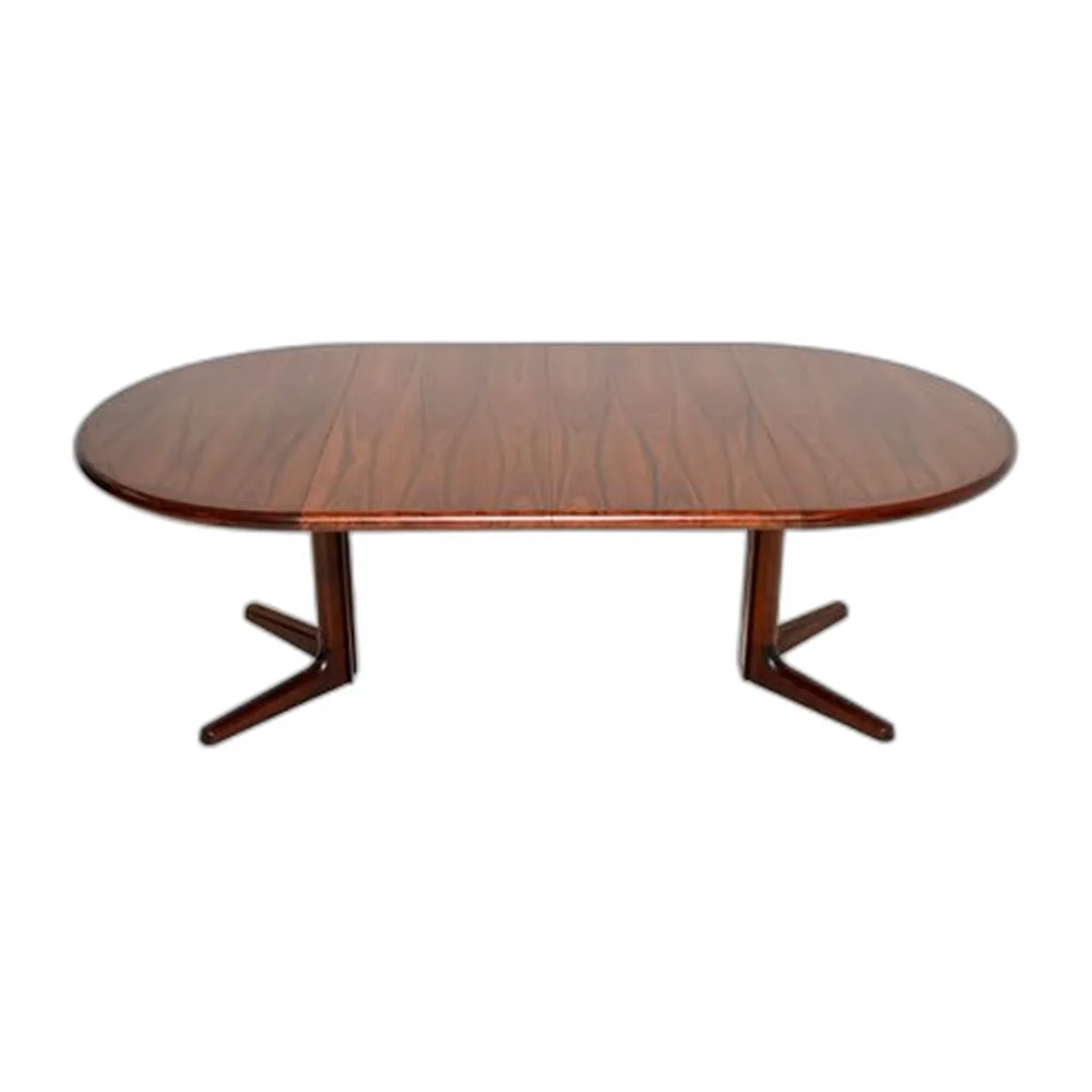 Ausziehbarer dänischer Vintage Esstisch von Dyrlund, 1960er