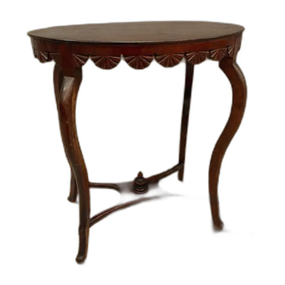Beistelltisch aus Holz im Jugendstil, 1890er