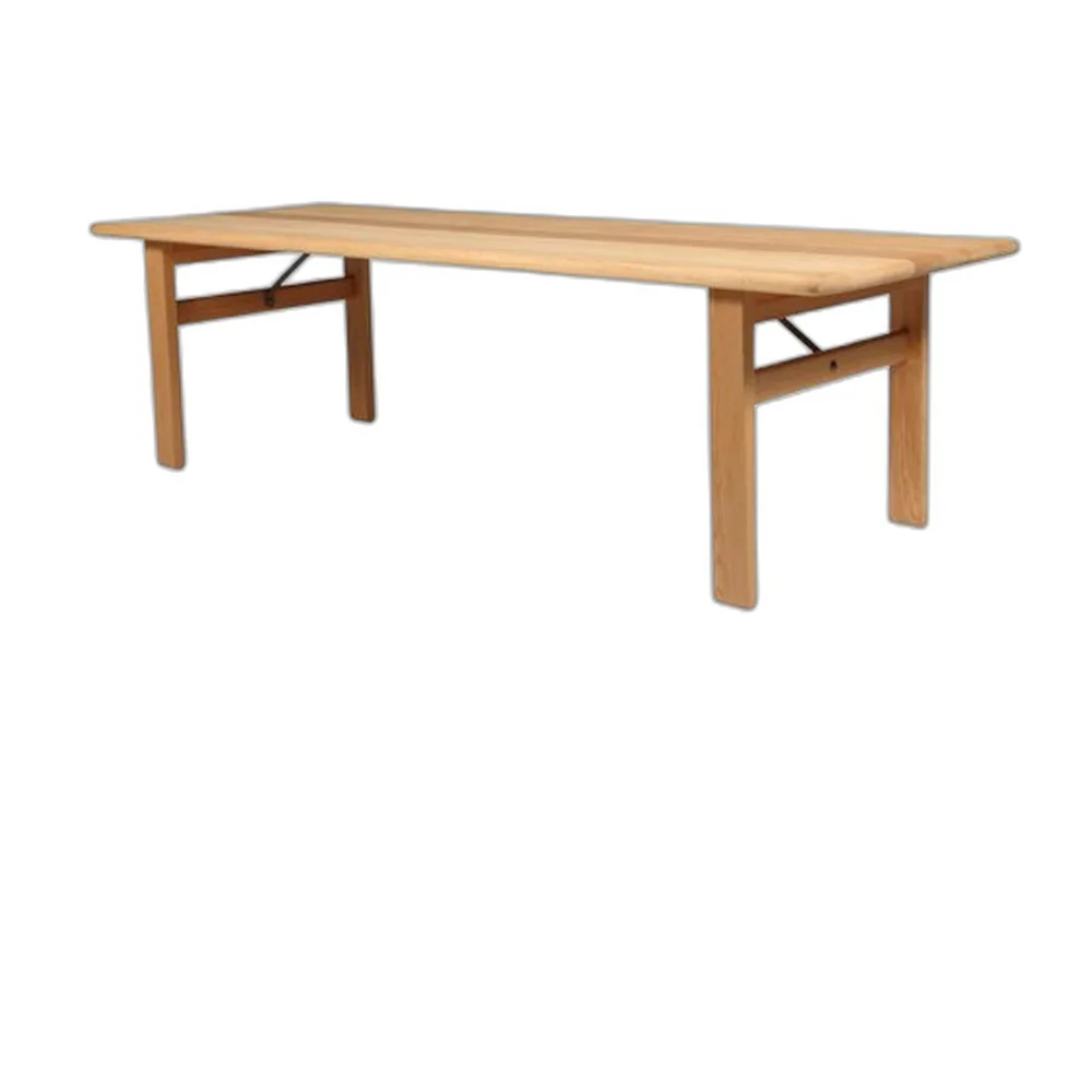 Dänischer Couchtisch aus ölbehandelter Eiche von Børge Mogensen, 1960er