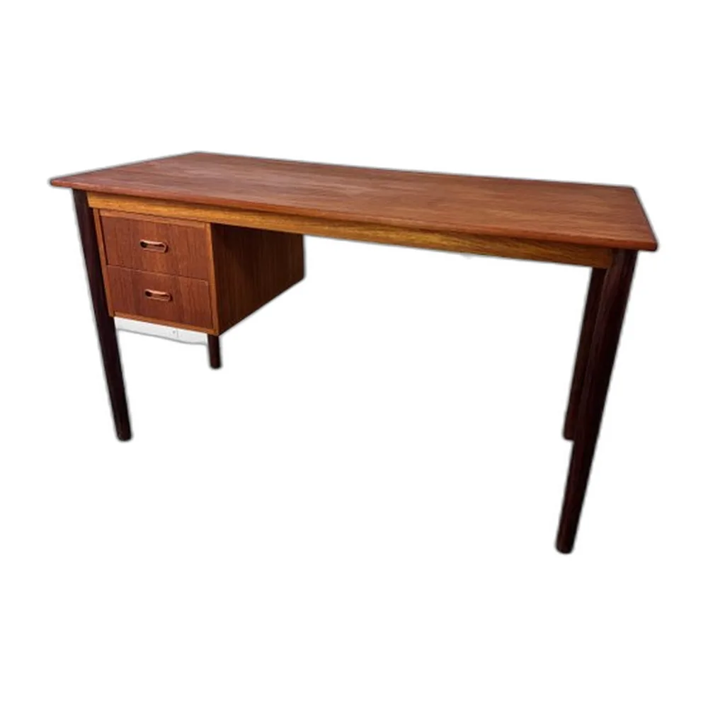 Dänischer Mid-Century Teak Schreibtisch, 1950er