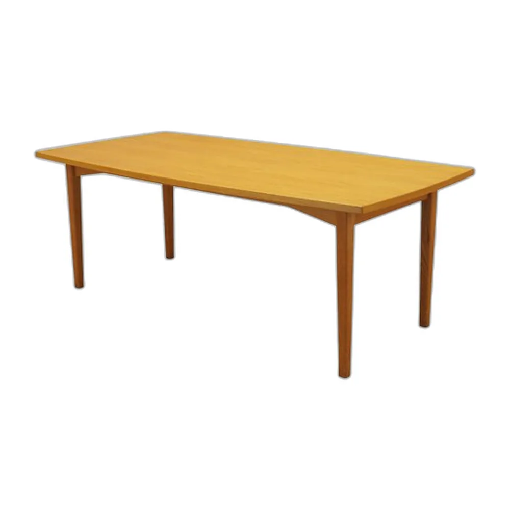 Dänischer Tisch aus Eschenholz, 1970er
