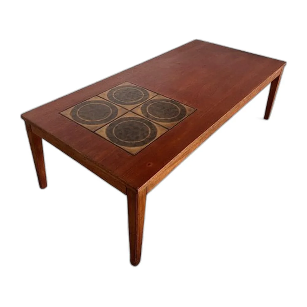 Dänischer Vintage Teak Couchtisch