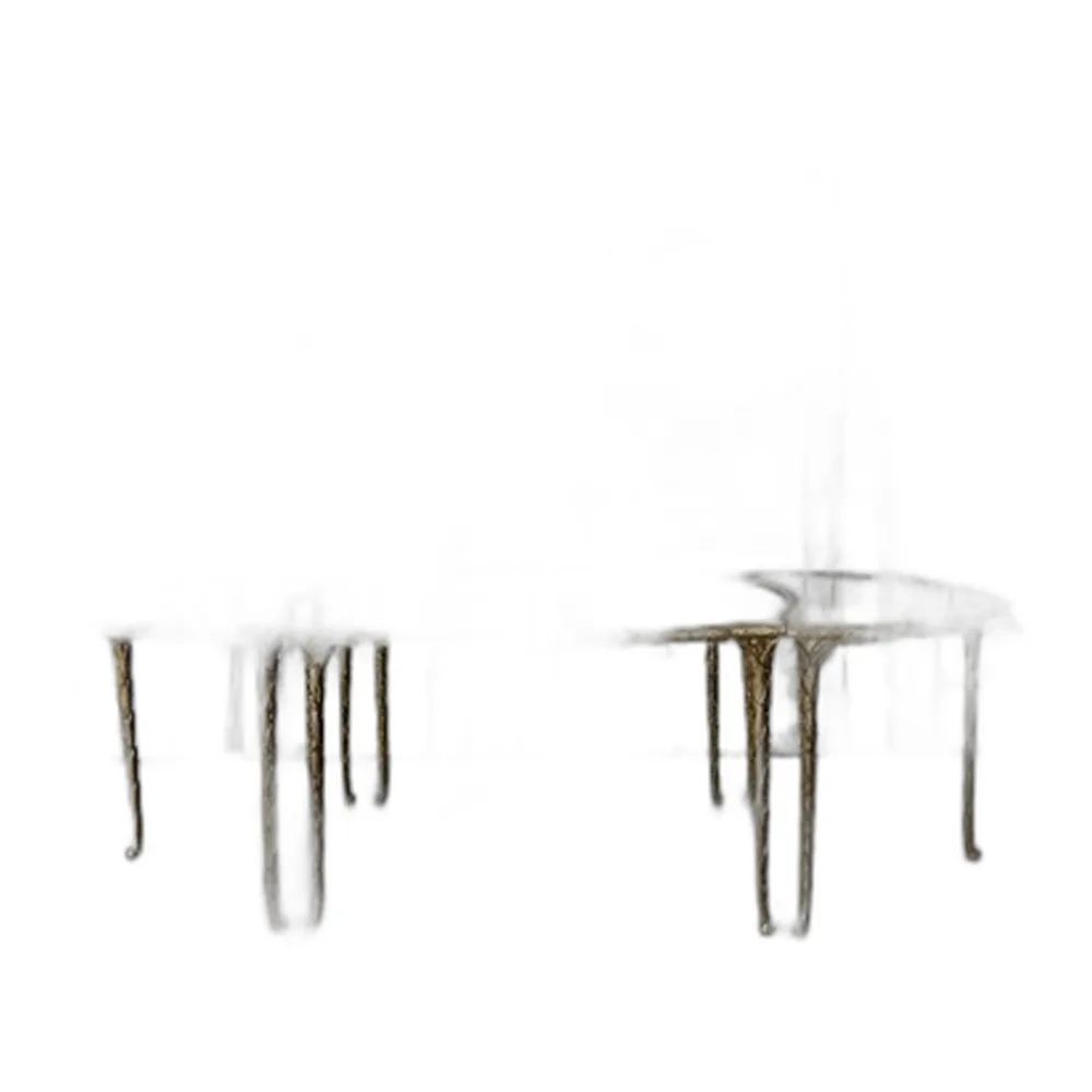 Französischer Bronze Couchtisch von Maison Bagues, 1950er