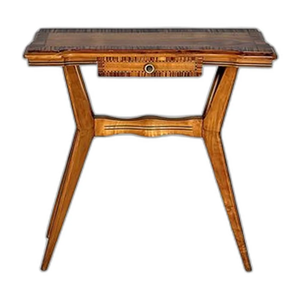 Italienischer Art Deco Konsolentisch aus Holz, 1940er