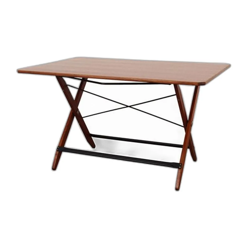 Italienischer Klapptisch aus Teak, 1970er