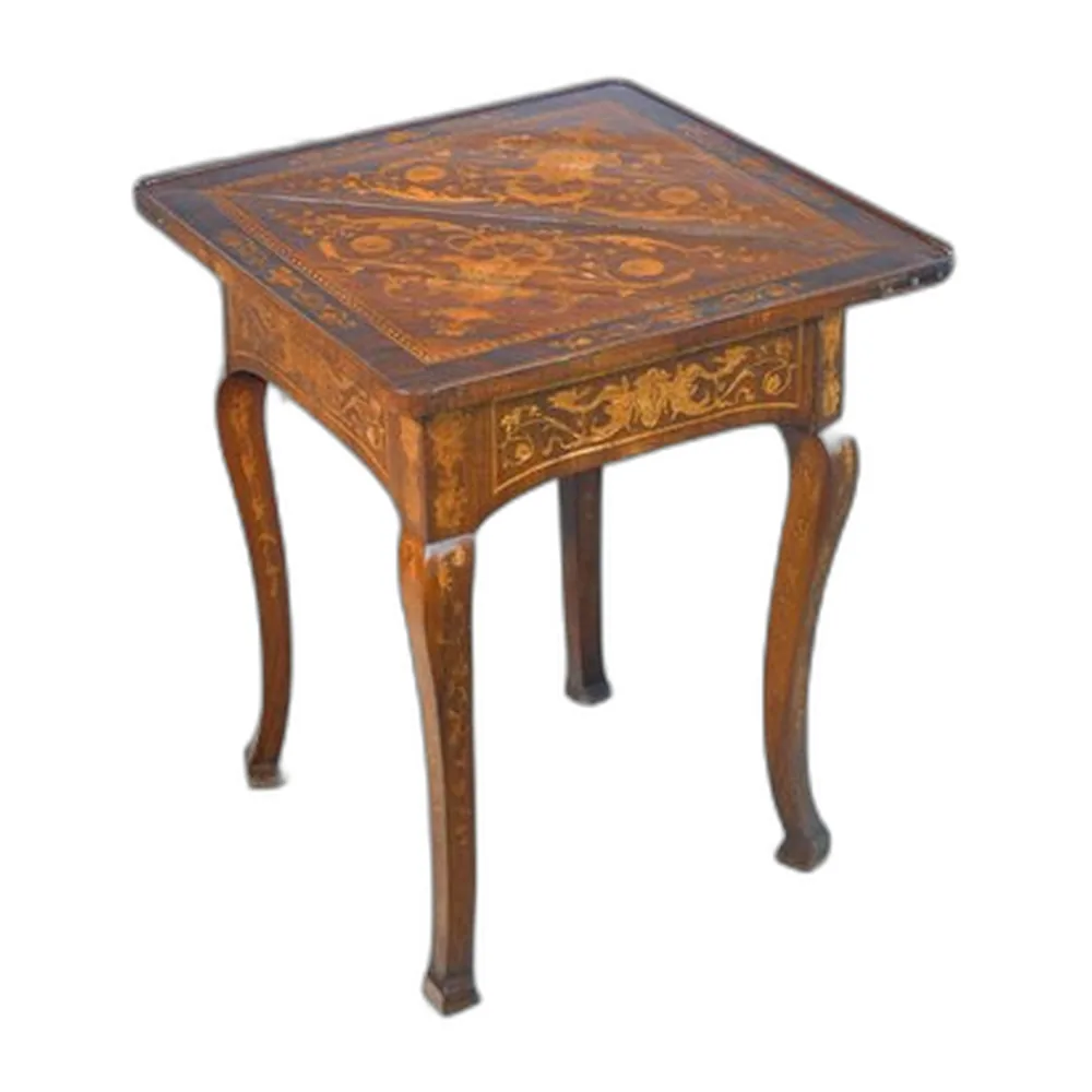 Konsolentisch aus Holz mit Intarsien, 1800