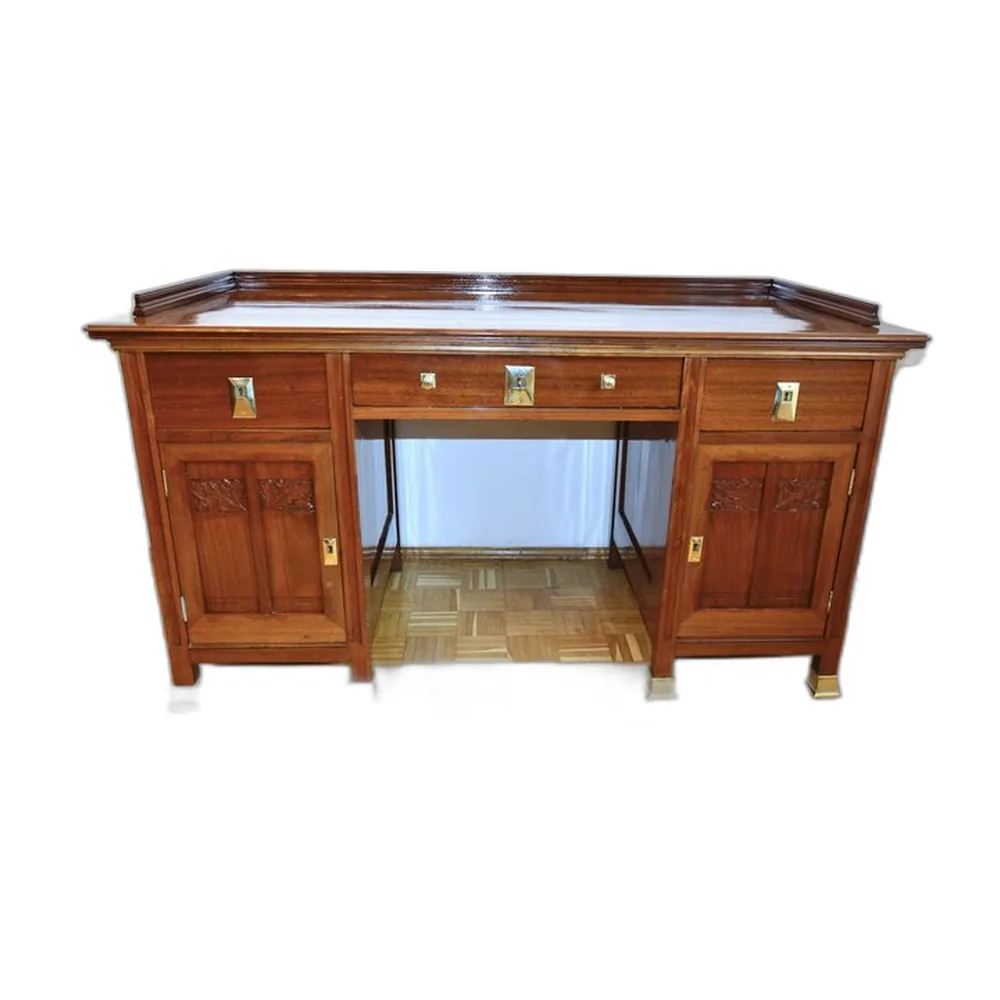 Michael Niedermoser zugeschriebener Jugendstil Schreibtisch, 1910er