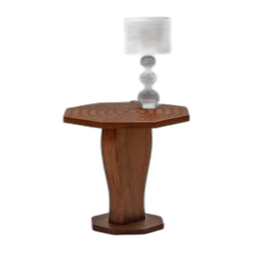 Mid-Century Beistelltisch mit Intarsien, 1960er