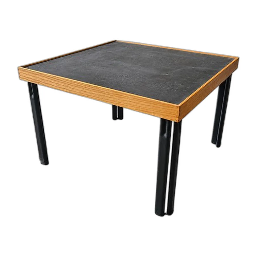 Moderner Couchtisch aus Eiche und Lackiertem Holz, 1950er