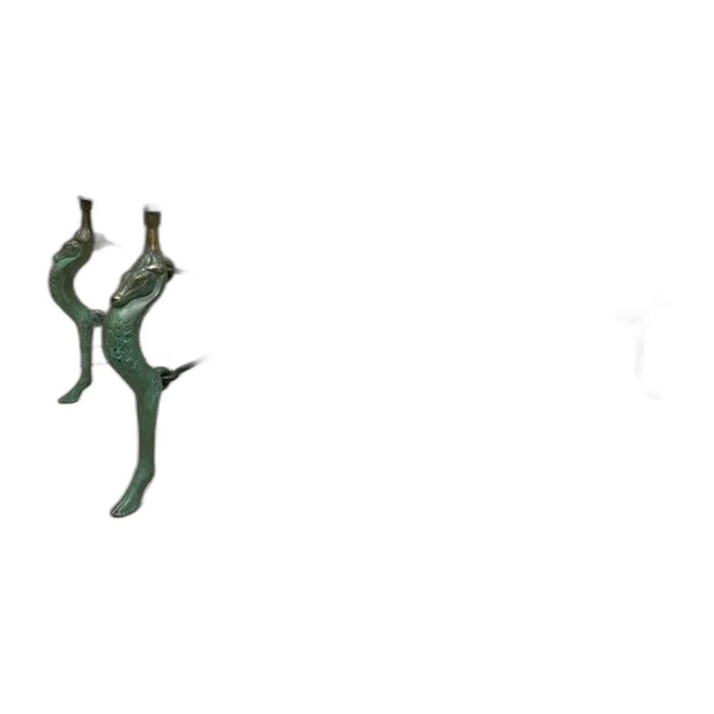 Skulpturaler Couchtisch aus Bronze & Glas, 1970er