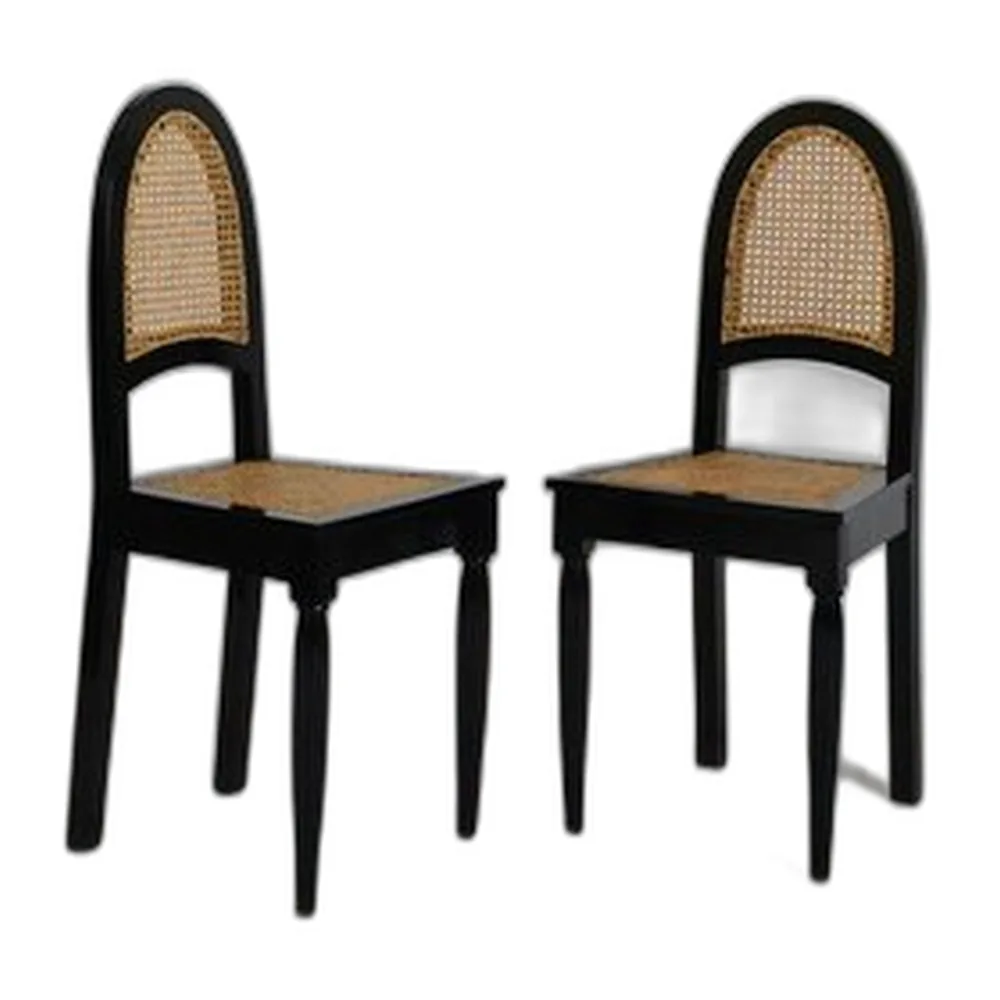 Vintage Art Deco Stühle, 1930er, 2er Set