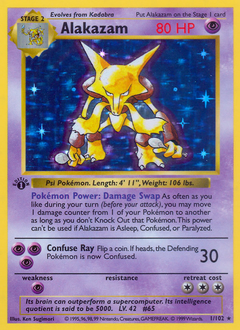 Alakazam Base Set #1