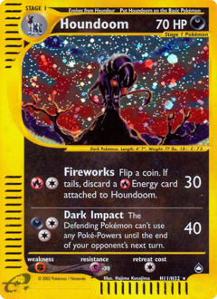 Houndoom Aquapolis #H11