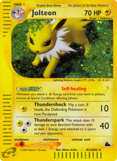 Jolteon Skyridge #H12