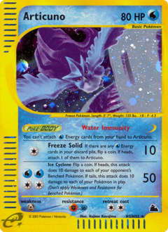 Articuno Skyridge #H3