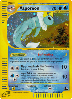 Vaporeon Skyridge #H31