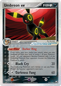Umbreon ex Unseen Forces #112