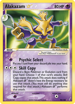 Alakazam ★ Crystal Guardians #99