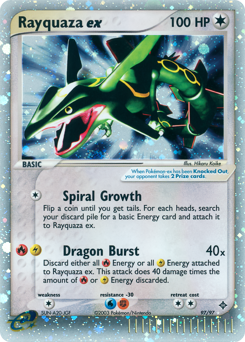 Rayquaza ex Dragon #97