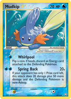 Mudkip ★ Team Rocket Returns #107