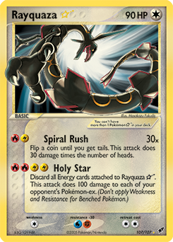 Rayquaza ★ Deoxys #107