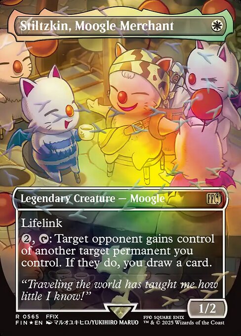 Stiltzkin, Moogle Merchant