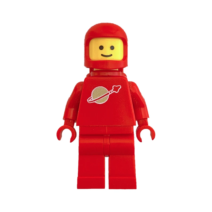 Classic Spaceman, Red with Airtanks (3842a Helmet)