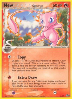 Mew δ POP Series 5 #3