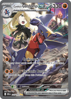 Cynthia's Garchomp ex Destined Rivals #232