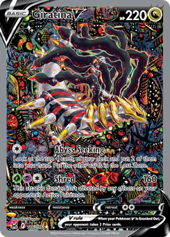Giratina V Lost Origin #186