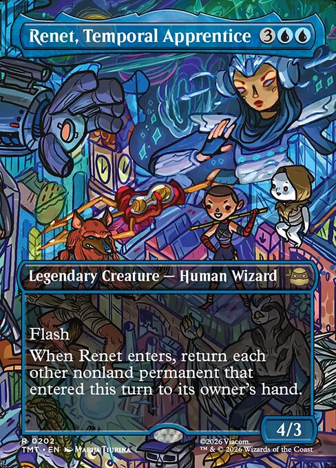 Renet, Temporal Apprentice
